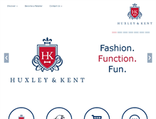 Tablet Screenshot of huxleyandkent.com